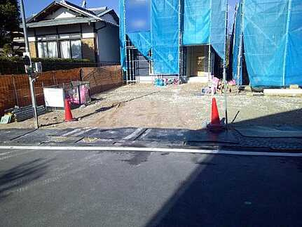 廿日市市阿品台1丁目の前面道路含む現地写真