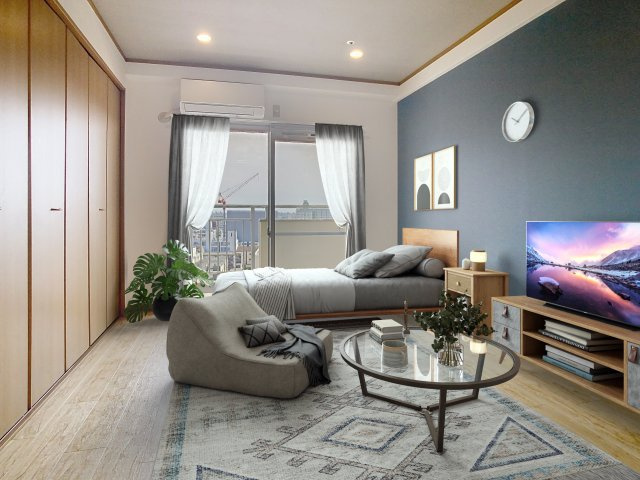 新深江池田マンションの内装