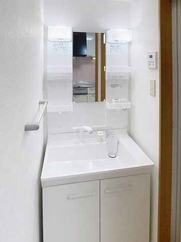 新深江池田マンションの洗面所