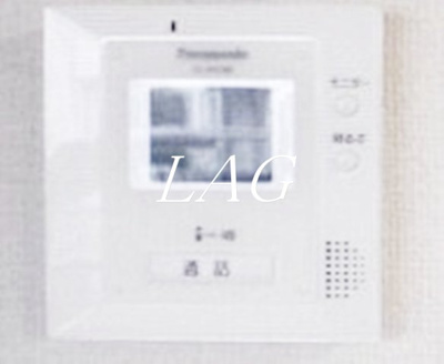 【セキュリティ】 | グリーンライフ | モニター付きインターフォンです。