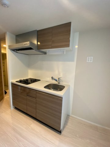 3口コンロが設備されています