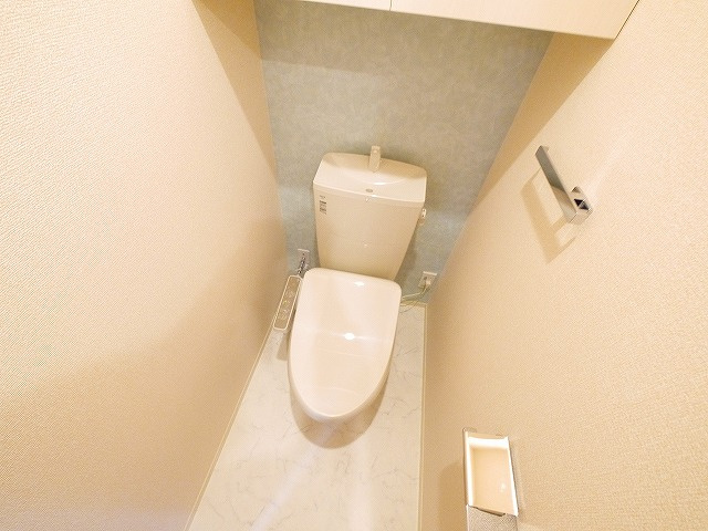 グランデ・フェリーチェ　R棟のトイレ|トイレもきれいです