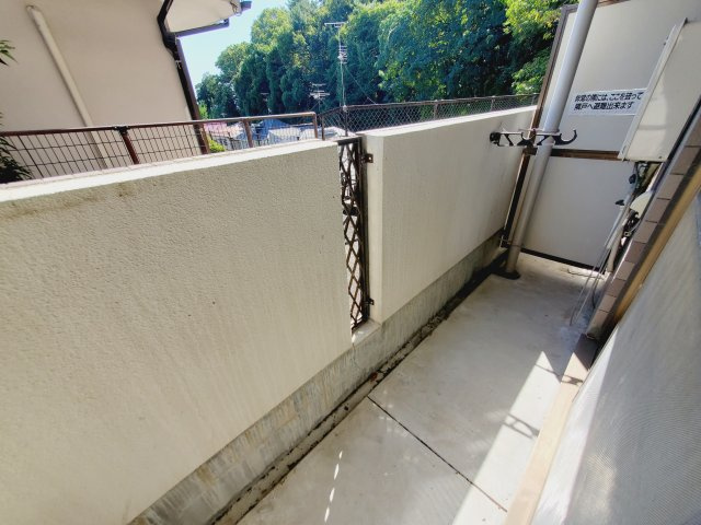 メゾンおばやしのバルコニー