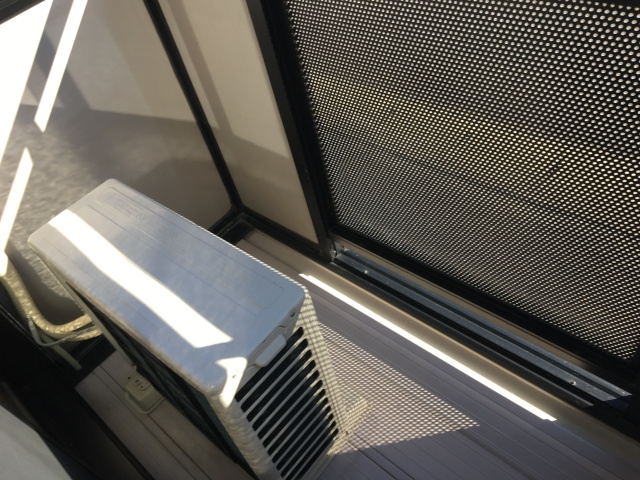 ジュネスブライトンＡのバルコニー