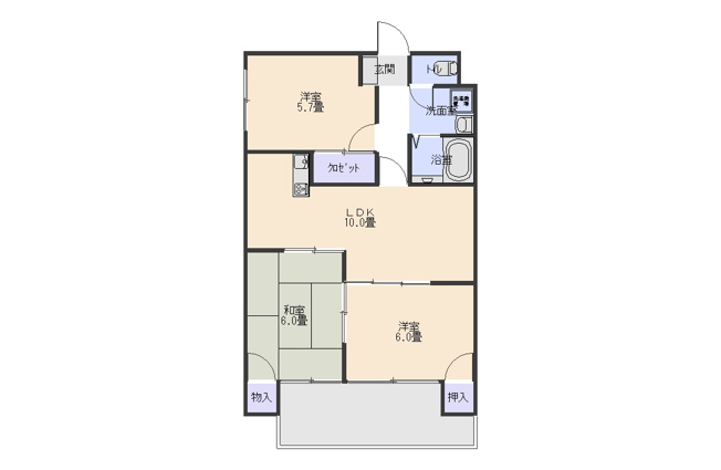 【間取り】 | ウェルス21 | 『ウェルス２１』