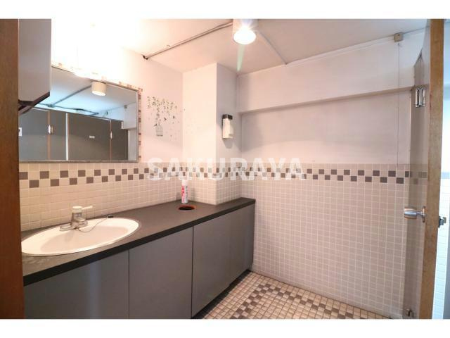 桐生ビルの洗面所