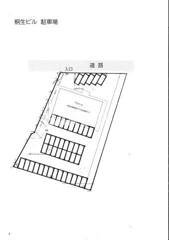 桐生ビルの区画図