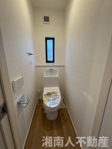 茅ヶ崎市今宿　新築戸建　全4棟のトイレ|シンプルで使いやすいトイレです