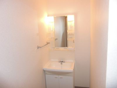 【洗面所】 | パークサイド美清（ちゅら） | ※退去前の為、写真と現状が異なる場合がございます