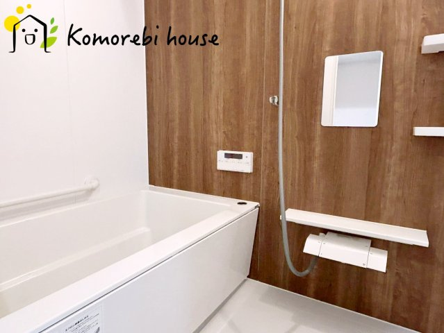 宮原パークハイツの浴室|日々の疲れを癒すお風呂付です