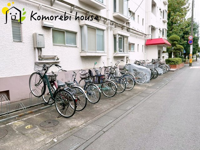 宮原パークハイツの駐輪場|駐輪場です