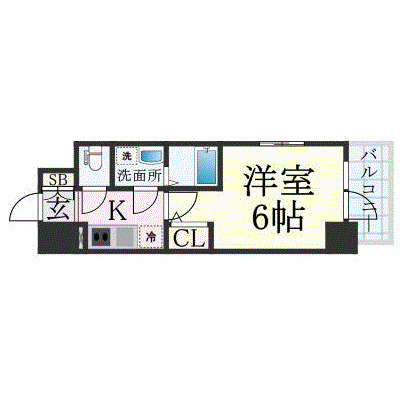 【間取り】 | エスリード弁天町桜通レジデンス
