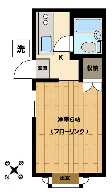 三鷹市井の頭２丁目のアパートの画像