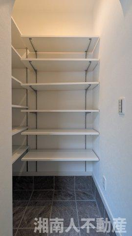 藤沢市辻堂太平台２丁目３－９新築戸建ての収納|大きなスペースがあり、収納には困りません