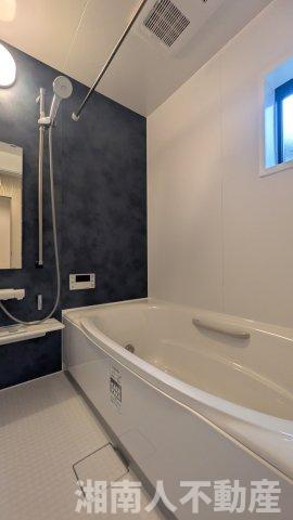 藤沢市辻堂太平台２丁目３－９新築戸建ての浴室|ゆったり過ごせるお風呂です