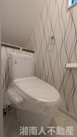 藤沢市辻堂太平台２丁目３－９新築戸建てのトイレ|コンパクトで使いやすいトイレです