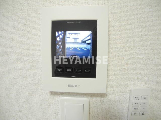 カームリー三城Cのセキュリティ|※室内画像は別号室のもの