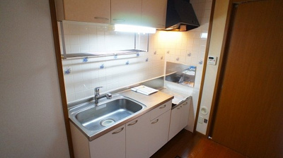 【キッチン】 | プラームヒルＢ | きれいなキッチンです