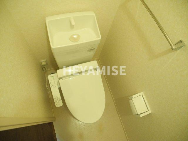 リッチジャスミンのトイレ|※室内画像は別号室(反転)