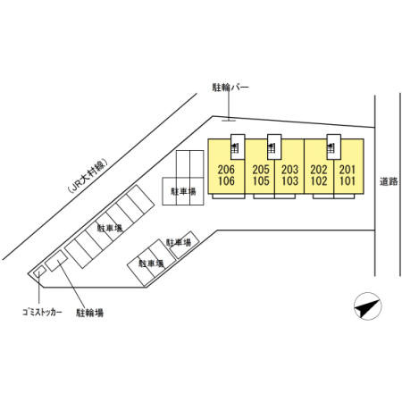 レオアンドレンの区画図