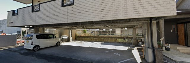 静岡県島田市　一棟アパートの駐輪場