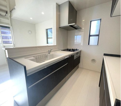 【キッチン】 |  東大和市新堀 | 家族との会話が弾む対面式システムキッチン♪