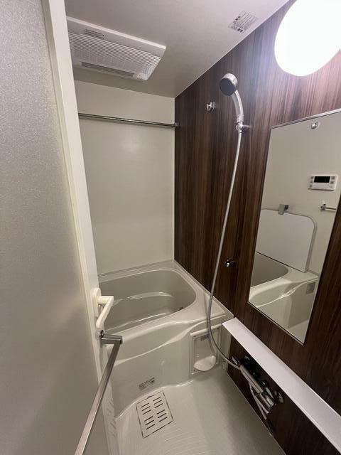 パークフロントの浴室|追焚機能付 