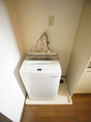 【その他】 | 桜ハイツA | 洗濯機があります。