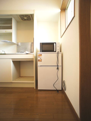 【その他】 | 桜ハイツA | 冷蔵庫があります。