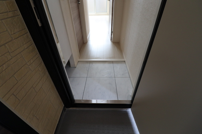 ミルトハウスの玄関