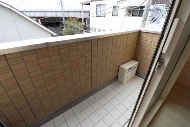 ミルトハウスのバルコニー