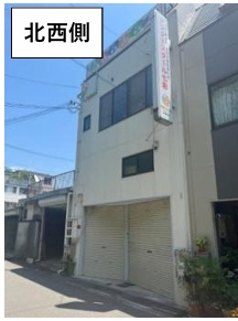 新千里北町テラスハウスの外観