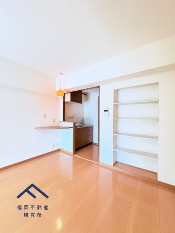 皐月マンション博多の居間・リビング