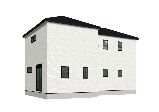 行橋市行事1丁目3期の外観パース