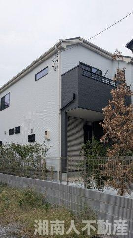 藤沢市辻堂太平台２丁目５－１１新築戸建ての外観|外観は落ち着いています