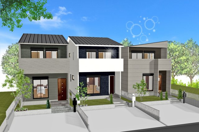 【南向き×LDK20帖×4LDK】港区惟信町Ⅲ 全3邸 1号棟