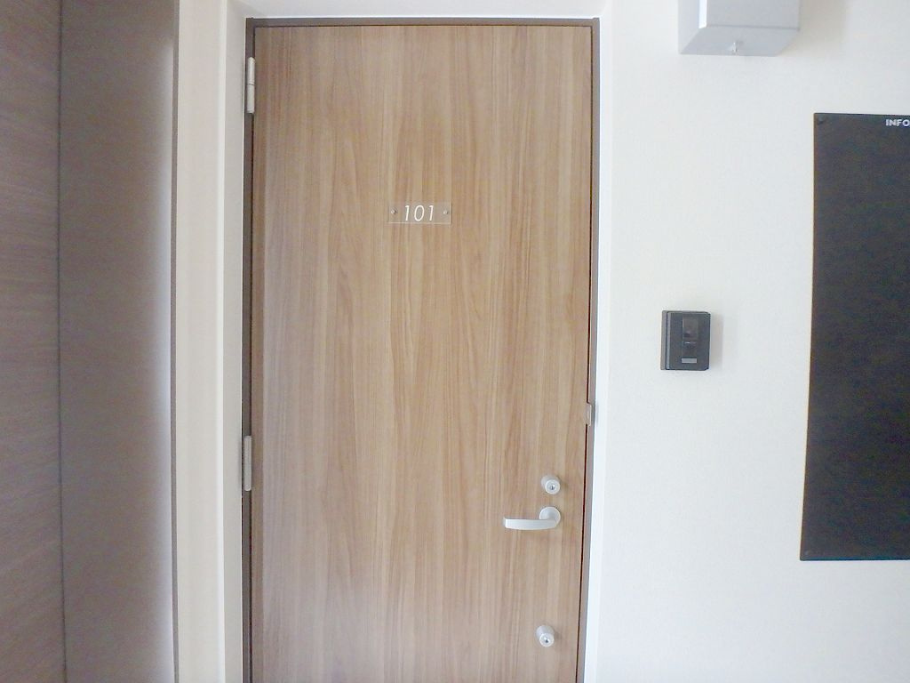 ヘーベルメゾン護国寺のエントランス