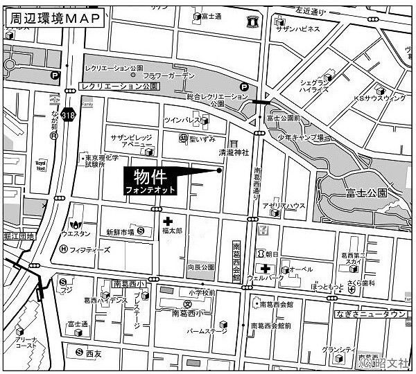 フォンテオットの地図