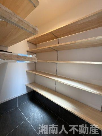 茅ヶ崎市柳島海岸　新築一戸建て　全3棟の収納|十分な収納スペースがあります