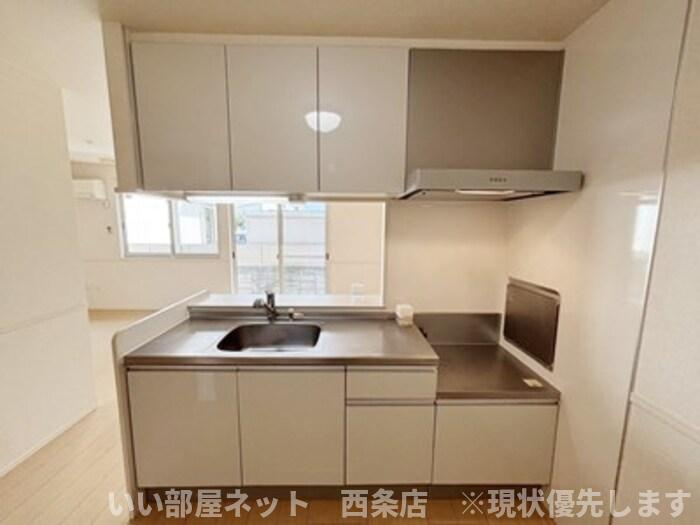 ウィステリア・フィールド　B棟のキッチン