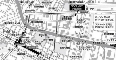 【地図】 | コンフォリア門前仲町