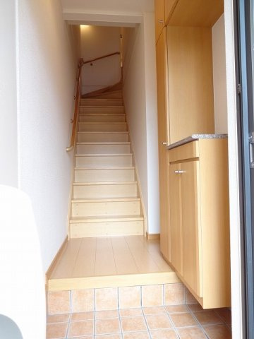 クレデヴェールＡの玄関