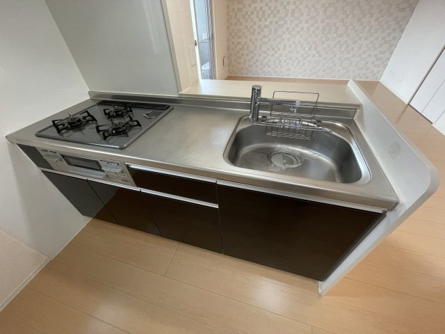 ラ・テールドゥのキッチン