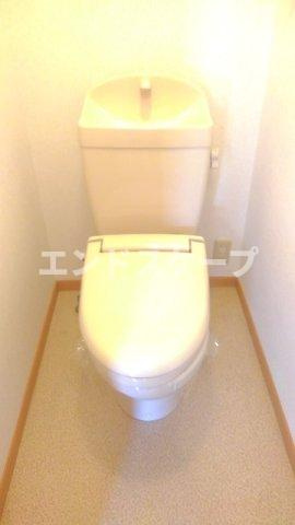 ヴィラフルールＡのトイレ|高崎、前橋のお部屋探しはエンドスケープまで！お客様の理想お聞かせ下さい♪