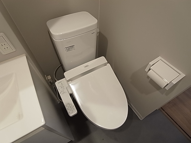 神戸市長田区東尻池町１丁目のアパートのトイレ|ウォシュレット