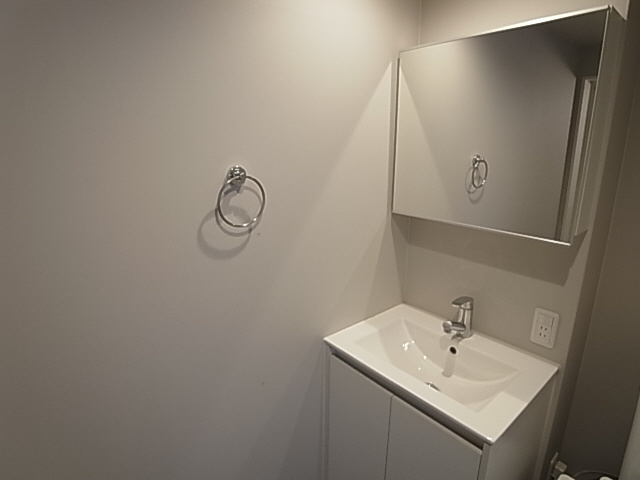 神戸市長田区東尻池町１丁目のアパートの洗面所|シャンプードレッサー