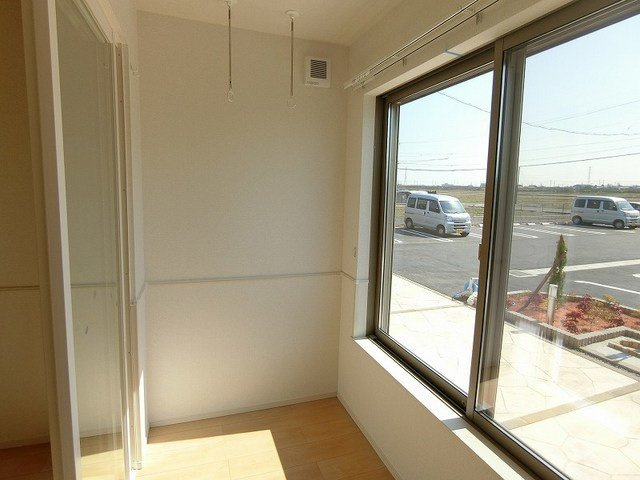 アンジーハウスⅡのバルコニー