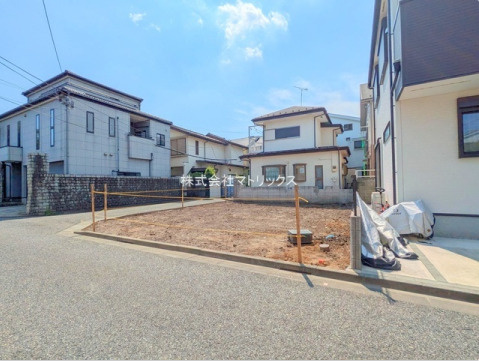 練馬区大泉学園町3丁目　長期優良住宅　南東角地　限定1棟の前面道路含む現地写真