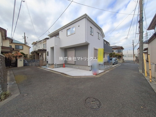 練馬区大泉学園町3丁目　長期優良住宅　南東角地　限定1棟の前面道路含む現地写真