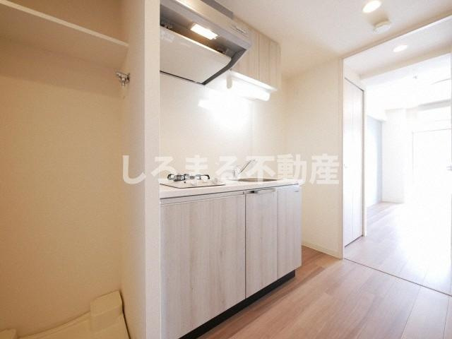 プレサンス谷町九丁目駅前のキッチン